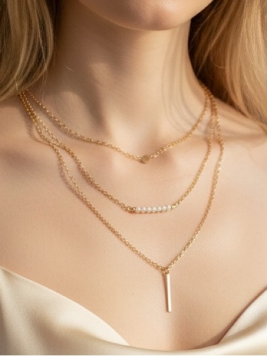 Kendra Scott Jewelry - 3-Tier Bohemian Indie Layered Pearl Necklace